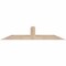 Ekena Millwork Portland Smooth Timber Gable Bracket, Douglas Fir, 48"W x 10"H x 3 1/2"D x 3 1/2"F, 5/12 Pitch GBW048X10X0404POR00SDF - alternate 1